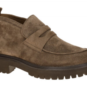 Paul Green Slipper 8344-002 Braun Earth Damen Halbschuhe Warmfutter Wolle Ech...