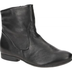 Think 000614 Damenschuhe Stiefeletten Schwarz Echtleder Rei?verschluss Blocka...