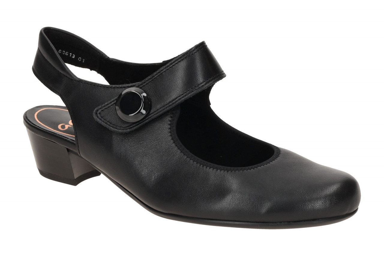 ara 12-63613 01 Damen Sling Pumps Schwarz High Soft Flexibel 1 ara 12-63613 01 Damen Sling Pumps Schwarz High Soft Flexibel