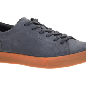 Ecco 56011405415 SOFT 10 Men?s Lace Sneaker Blau Ombre Echtleder Gummisohle