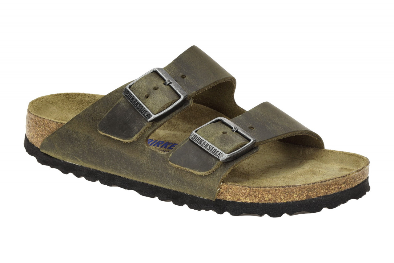 Birkenstock 1019377 ARIZONA BS Damen Pantoletten Gr?n - faded khaki, anatomis... 1 Birkenstock 1019377 ARIZONA BS Damen Pantoletten Gr?n - faded khaki, anatomis...