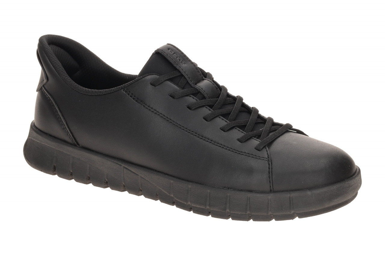 Geox U56MAA FLEXTRIDE PLUS Herrensport Slipper schwarz - blackFASTin System 1 Geox U56MAA FLEXTRIDE PLUS Herrensport Slipper schwarz - blackFASTin System