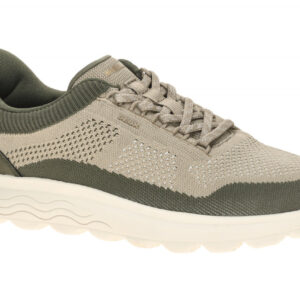Geox U65MPE 06KEK C0712 Beige Olive/Sand Herren Sneakers FASTin System