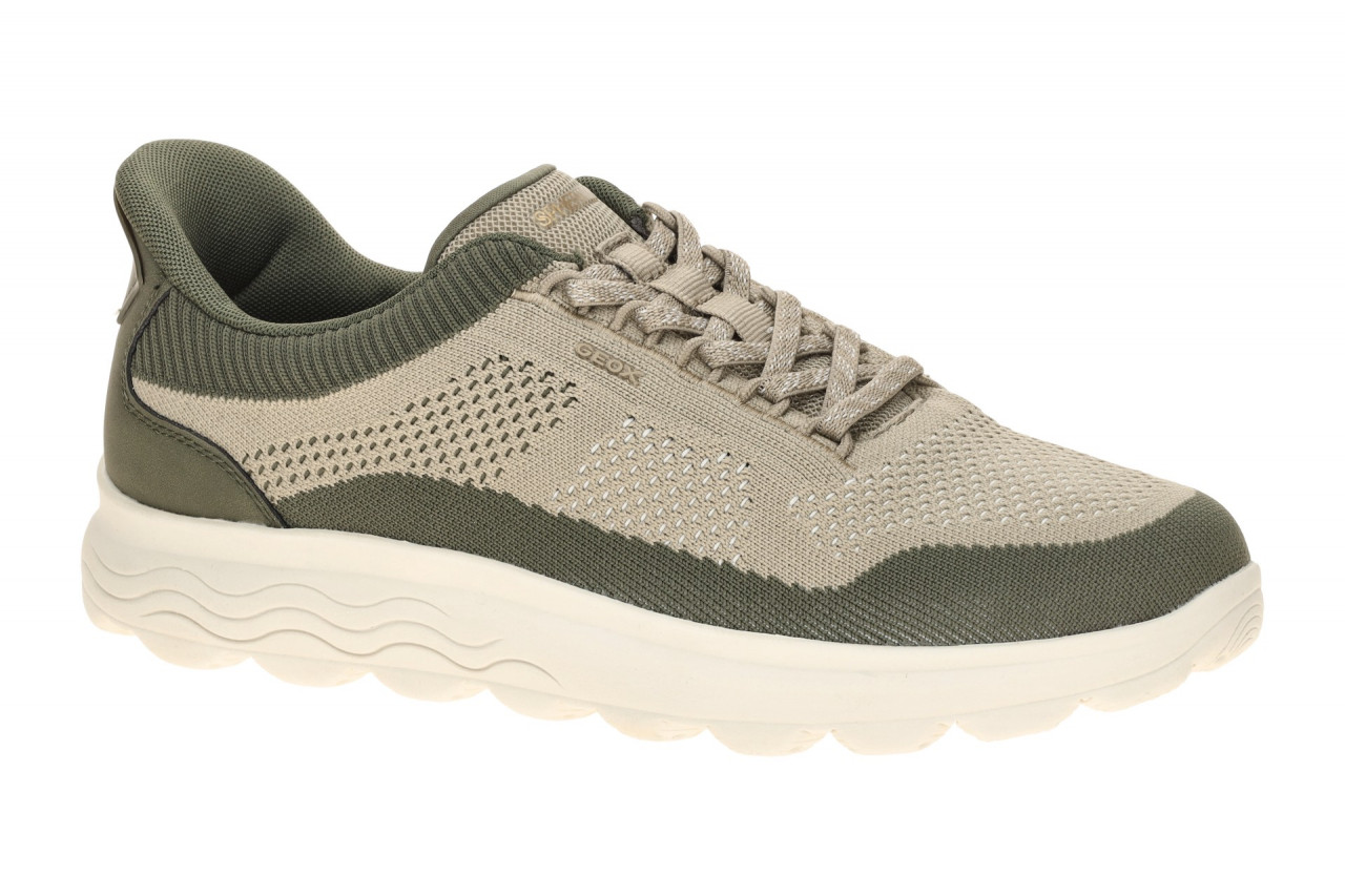 Geox U65MPE 06KEK C0712 Beige Olive/Sand Herren Sneakers FASTin System 1 Geox U65MPE 06KEK C0712 Beige Olive/Sand Herren Sneakers FASTin System