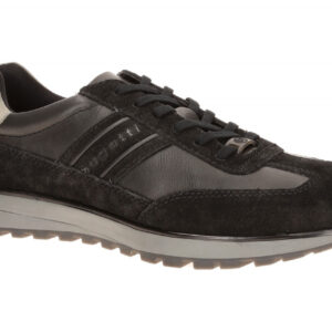 Bugatti 332-AWC03-1410 Herrenschuhe Schwarz Memory Foam Gummisohle bequeme Sc...