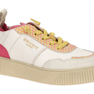 CRICKIT Maura019 70895 Oakli Damenschuhe wei?/pink Sneaker leicht d?mpfendes ...
