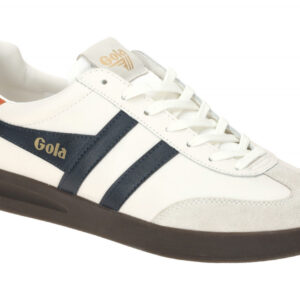 Gola Herren Sneaker CMB743WA Cyclone Leather wei?/navy/moody orange/dark gum