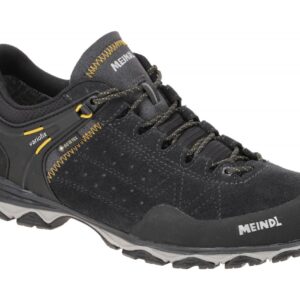 Meindl 3938 30 Ontario GTX Herrenschuhe in Schwarz - bequeme Schn?r Halbschuhe
