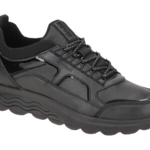 Geox D26NUC 0856K C9999 SPHERICA Damenschuhe Halbschuhe Sneaker Schwarz