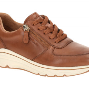 Tamaris 1-23711-42 3B8 Sneaker Braun - cognac Keilabsatz 2,0cm