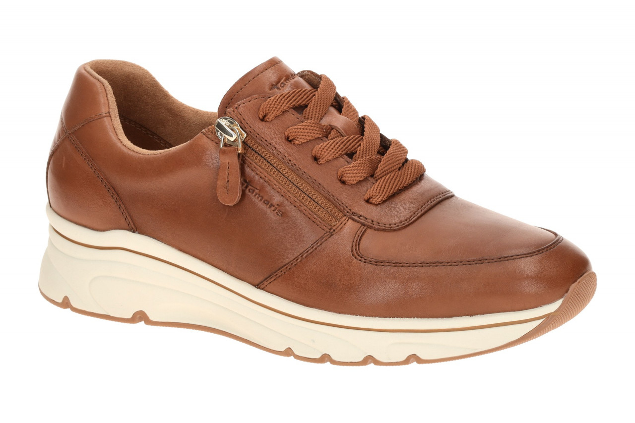 Tamaris 1-23711-42 3B8 Sneaker Braun - cognac Keilabsatz 2,0cm 1 Tamaris 1-23711-42 3B8 Sneaker Braun - cognac Keilabsatz 2,0cm