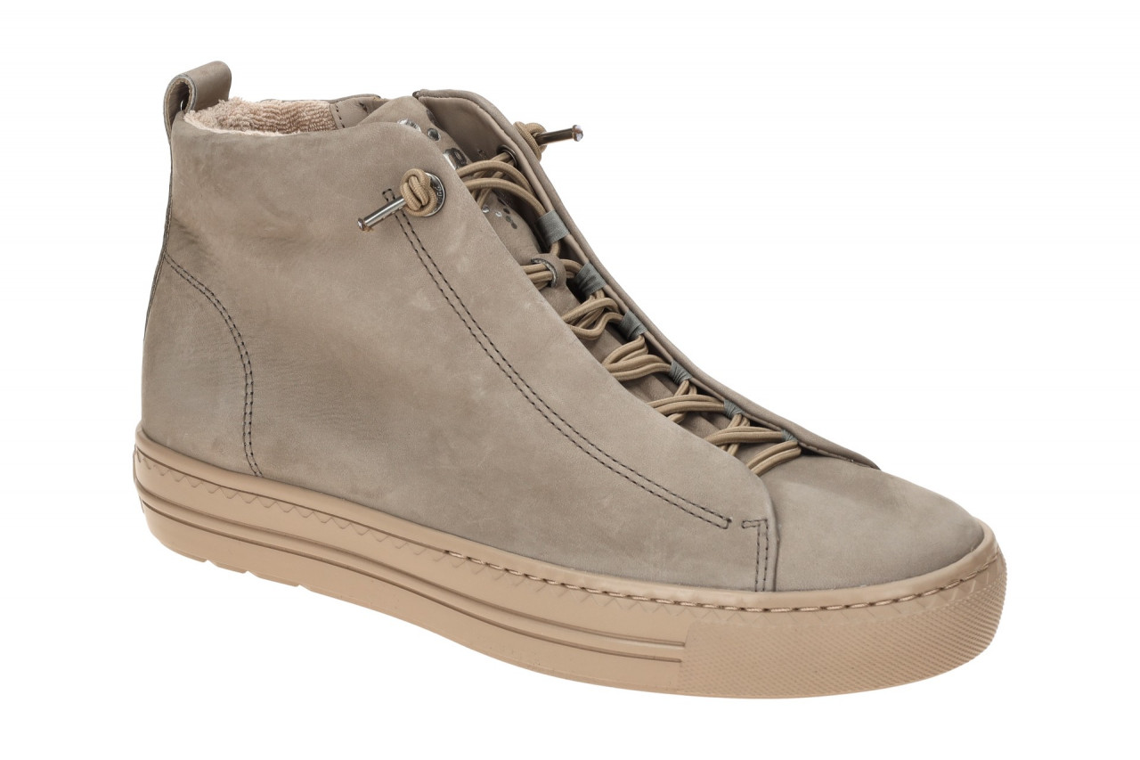 Paul Green Damenschuhe Mid Sneaker 5283-050 Braun Taupe Soft Leather Frottee ... 1 Paul Green Damenschuhe Mid Sneaker 5283-050 Braun Taupe Soft Leather Frottee ...