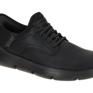 Skechers 205046 BBK Herren Slipper Schwarz Air Cooled Memory Foam gogamat?