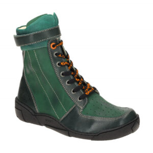 Eject 21938.001 ICE Damen Stiefeletten Gr?n Sportlich Gummisohle
