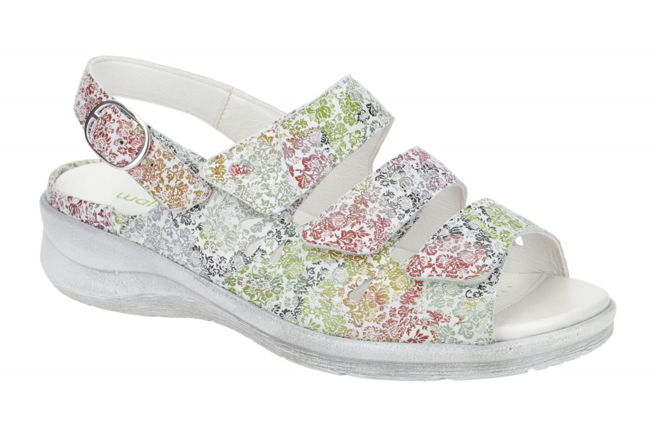 Waldl?ufer 811001 MERLE Damen Sandale offwhite Echtleder Keilabsatz Klett 1 Waldl?ufer 811001 MERLE Damen Sandale offwhite Echtleder Keilabsatz Klett