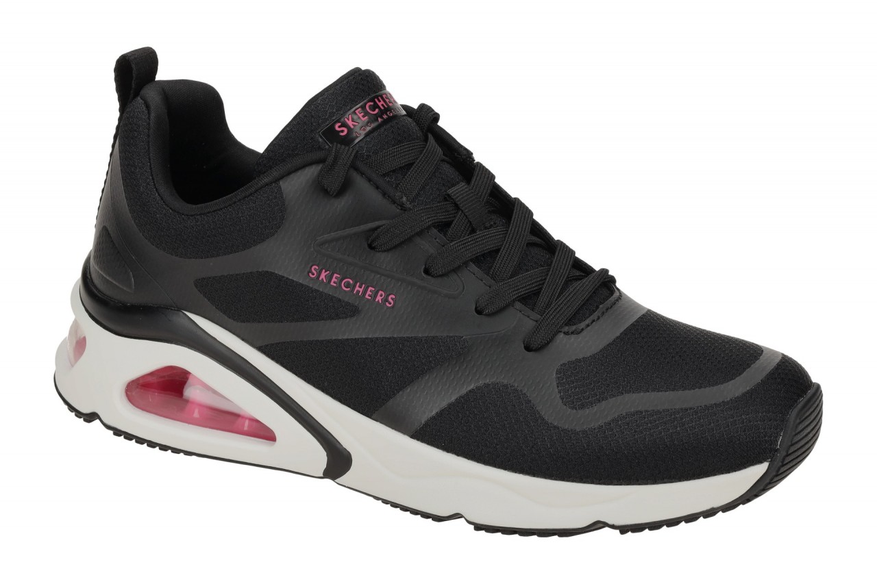 Skechers 177420 BLK Damen Sportliche Schn?r-Halbschuhe Schwarz Air Cooled Mem... 1 Skechers 177420 BLK Damen Sportliche Schn?r-Halbschuhe Schwarz Air Cooled Mem...