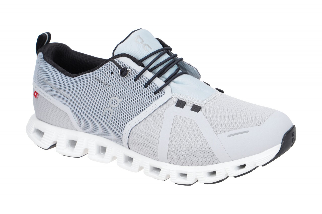 ON 59.98837 CLOUD 5 Waterproof Damenschuhe Grau Glacier/White - Wasserdicht &... 1 ON 59.98837 CLOUD 5 Waterproof Damenschuhe Grau Glacier/White - Wasserdicht &...