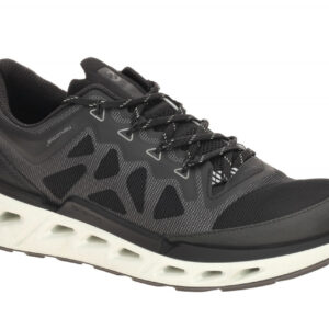 Ecco 85031461645 Herrenschuhe Schwarz mit reflektierender Fersenlasche