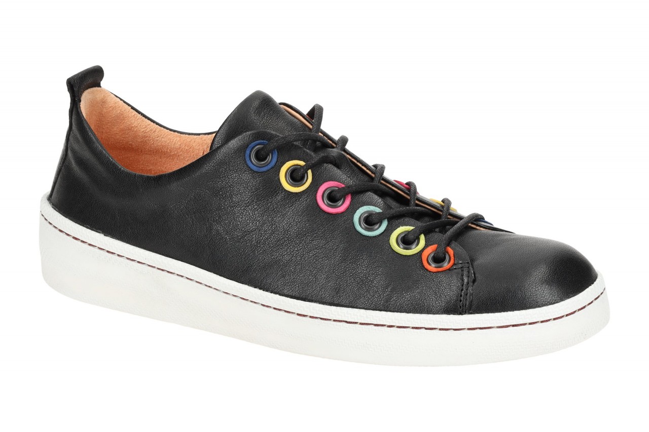 Think 895 KUMI Damenschuhe Schwarz Leder Nat?rliches Fu?bett Gummisohle 1 Think 895 KUMI Damenschuhe Schwarz Leder Nat?rliches Fu?bett Gummisohle