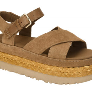 UGG 1167471 CHE Damen Sandalette AUBREY ANKLE STRAP - Braun Flexibel & Leicht