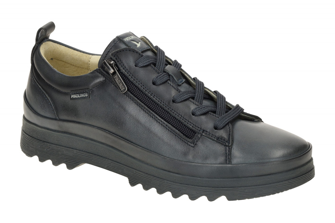 Pikolinos W3W-6979C6 VIGO Damen Schn?r-Halbschuhe Ocean Blau mit Komfort Fu?bett 1 Pikolinos W3W-6979C6 VIGO Damen Schn?r-Halbschuhe Ocean Blau mit Komfort Fu?bett