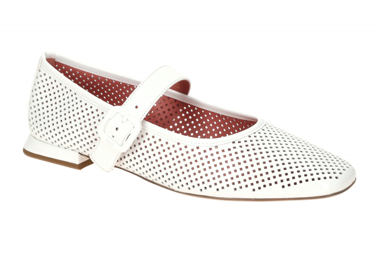 H?gl 9-11 0964 DOLLY Wei? Mary Jane Ballerinas Lackleder - Damen Halbschuhe 1 H?gl 9-11 0964 DOLLY Wei? Mary Jane Ballerinas Lackleder - Damen Halbschuhe