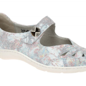 Waldl?ufer 496309 HENNI Mary Jane Ballerina mehrfarbig Multi - extra weit