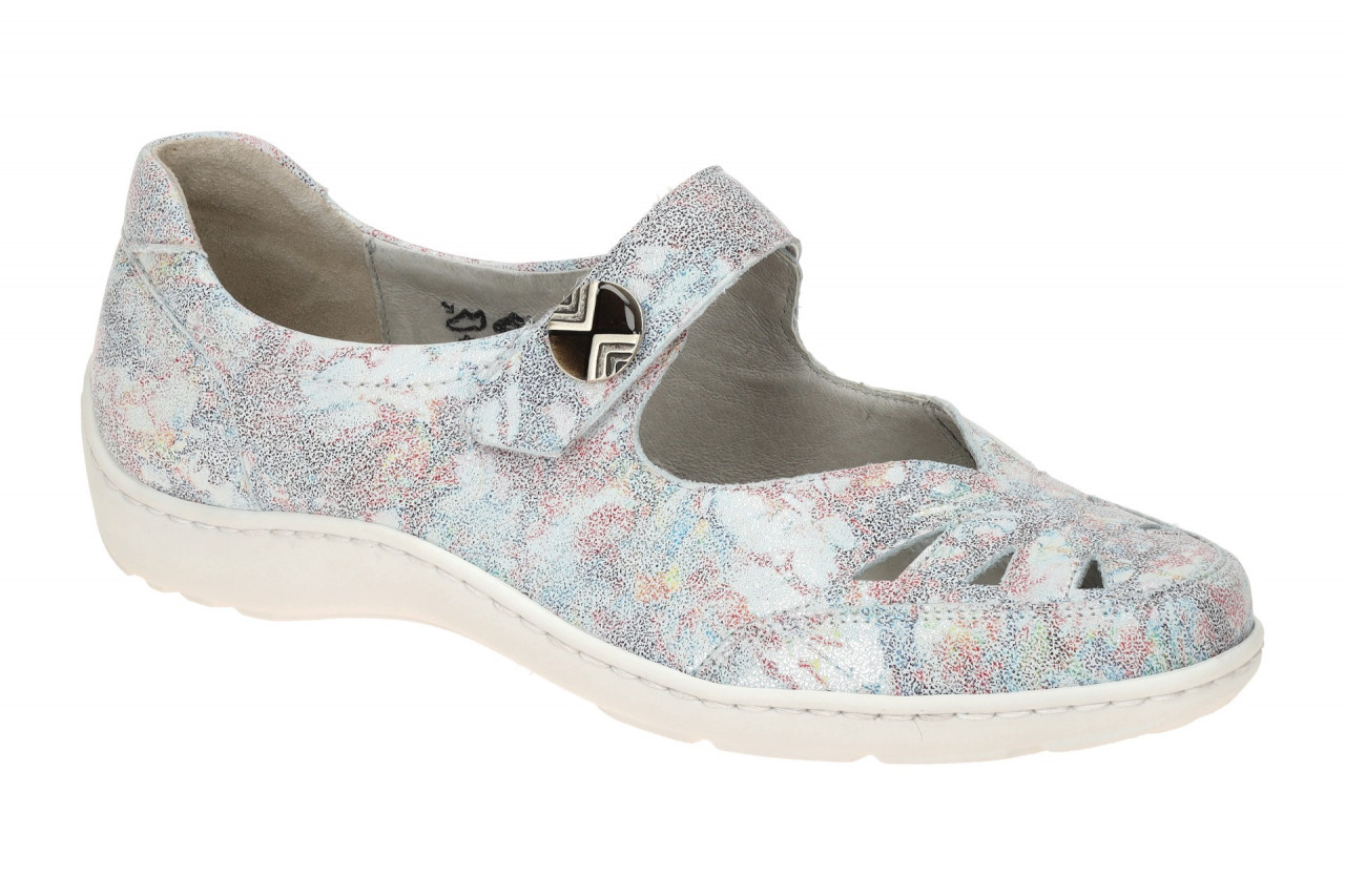 Waldl?ufer 496309 HENNI Mary Jane Ballerina mehrfarbig Multi - extra weit 1 Waldl?ufer 496309 HENNI Mary Jane Ballerina mehrfarbig Multi - extra weit