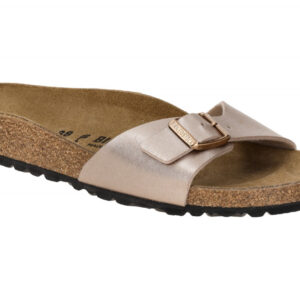 Birkenstock Damen Pantoletten 1023927 BS Madrid rose-copper Fu?bett mit Micro...