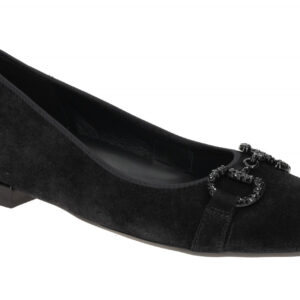 ara Damenschuhe 12-20605 Siena Schwarz Velour Rauhleder Blockabsatz