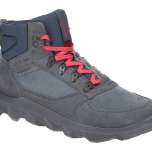 Ecco 82030460582 MX Herrenstiefelette - sportlich, wasserdicht, magnet/marine