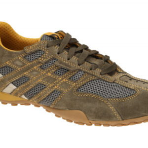 Geox U55MNA 02214 C6404 SNAKE ORIGINAL A - uomo Herren Sneakers military/dk g...
