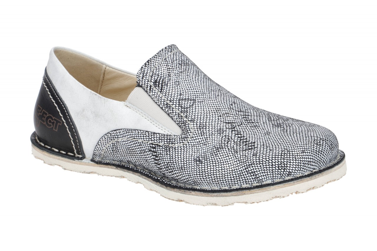 Eject 20910.002 SONY3DEAL Damen Slipper Grau Schwarz Wei? Echtleder Gummisohle 1 Eject 20910.002 SONY3DEAL Damen Slipper Grau Schwarz Wei? Echtleder Gummisohle