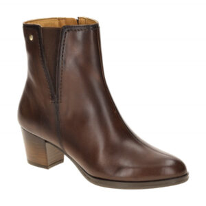 Pikolinos W0E-8628 caoba Damen Stiefeletten ZAMORA - Echtleder, mittlerer Absatz