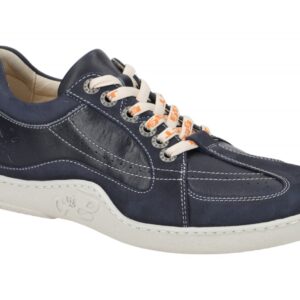 Eject 20421.001 Herren Sneakers Blau Nubuk Glattleder Gummisohle