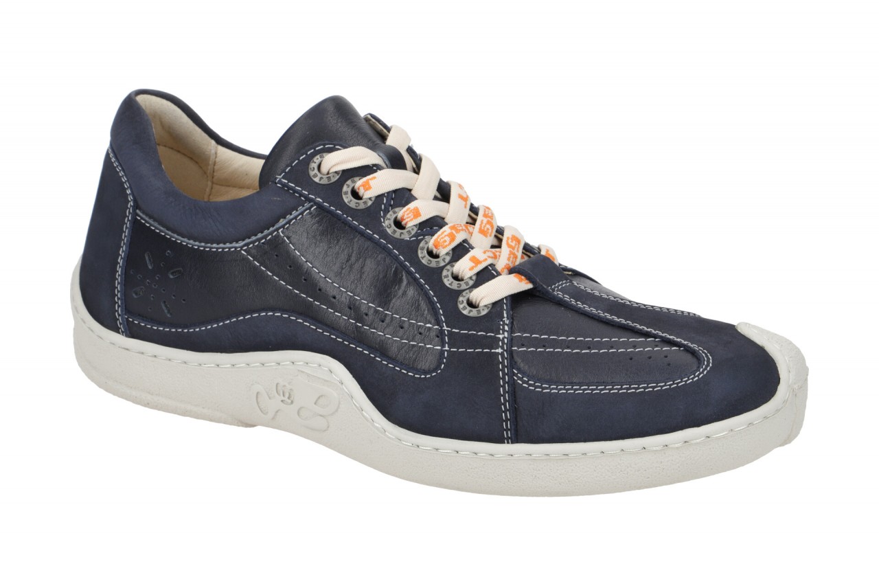 Eject 20421.001 Herren Sneakers Blau Nubuk Glattleder Gummisohle 1 Eject 20421.001 Herren Sneakers Blau Nubuk Glattleder Gummisohle