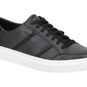 UGG 1130775 BLK ALAMEDA LACE Damenschuhe Schwarz Echtleder Sneaker