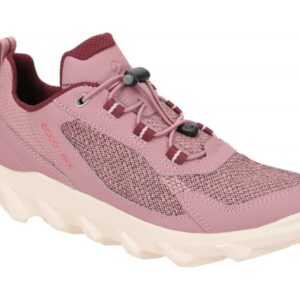 Ecco 820263 MX WOMEN Slipper - rosa dunkelrot beige - leicht Profilsohle