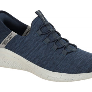 Skechers 232452 NVY Herren ULTRA FLEX 3.0 Slipper Blau Vegan Maschinen Waschbar