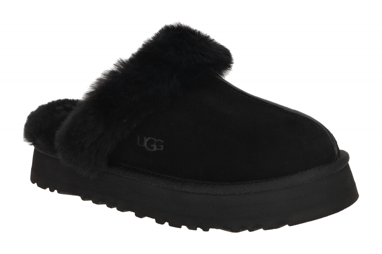 UGG 1122550 BLK Damen Pantoletten Hausschuhe Velour Lammfell Schwarz 1 UGG 1122550 BLK Damen Pantoletten Hausschuhe Velour Lammfell Schwarz