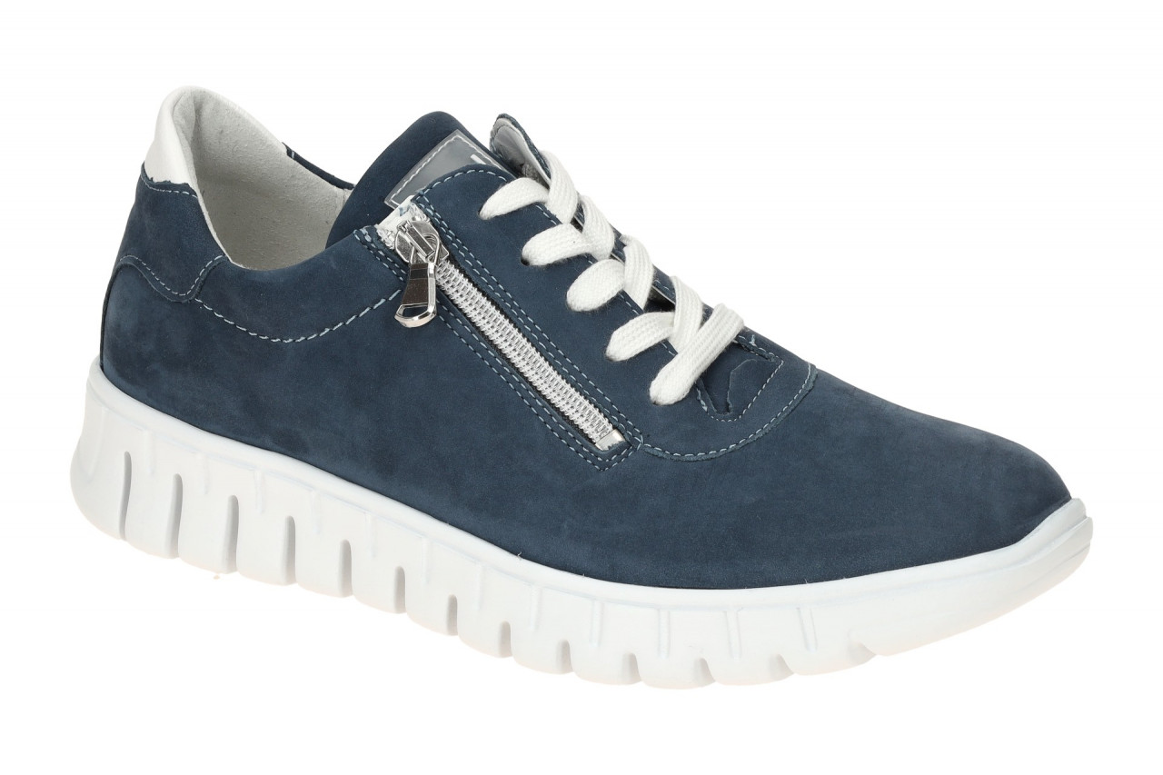 Waldl?ufer 916001 H-BIRDY Damen Halbschuhe blau/wei? Nubuck bequem & flexibel 1 Waldl?ufer 916001 H-BIRDY Damen Halbschuhe blau/wei? Nubuck bequem & flexibel