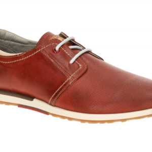 Pikolinos M8W-6429 sandia SALER Herren Schn?rschuhe rot Echtleder Gummisohle