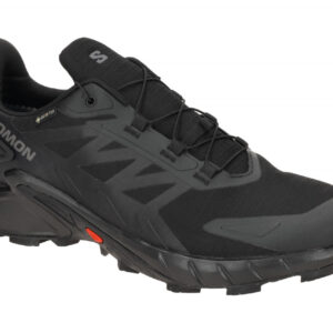 Salomon 417316 Supercross 4 GTX Herren Trailrunning Schuhe Schwarz - black/black