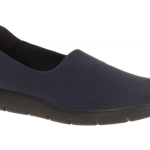Ecco 239343 BELLA 2 Textil Loafer Damen Slipper Blau Night Sky Flexibel Leicht
