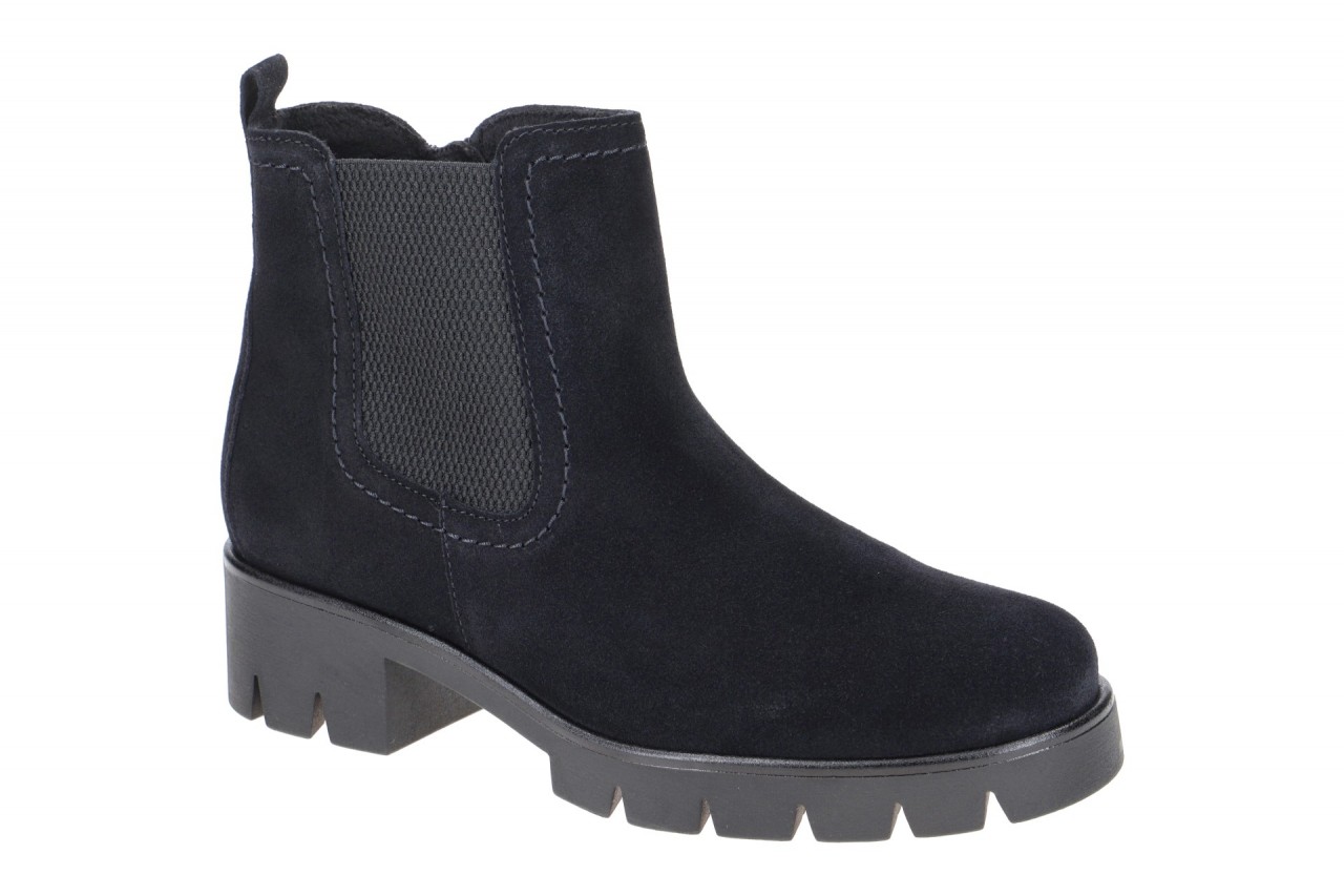 Gabor 31.710 Damen Stiefelette pazifikblau mit Komfort Fu?bett 1 Gabor 31.710 Damen Stiefelette pazifikblau mit Komfort Fu?bett