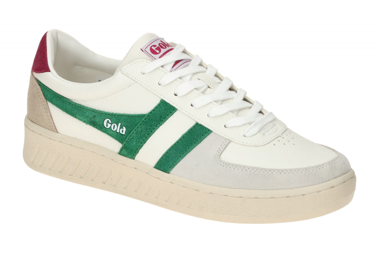 Gola CLA415DN Damenschuhe Sneaker Wei? Emerald Cerise Bequem mit Gummisohle 1 Gola CLA415DN Damenschuhe Sneaker Wei? Emerald Cerise Bequem mit Gummisohle