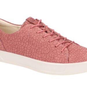 Ecco 440793 Soft 8 Ladies Sportliche Schn?r-Halbschuhe in Rot - Petal
