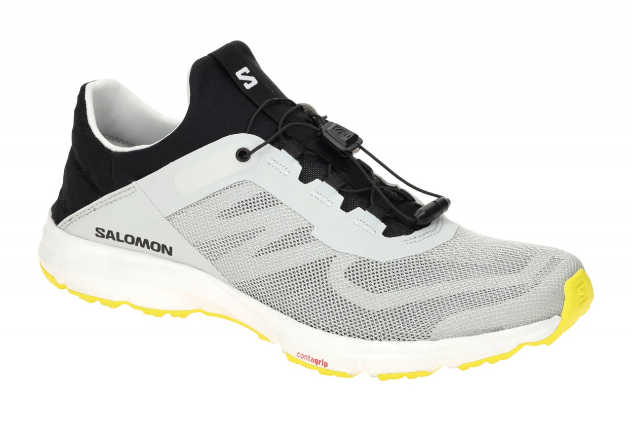 Salomon Amphib Bold 2 Herrensport Halbschuhe - Grau Lunar Rock/Black/Buttercup 1 Salomon Amphib Bold 2 Herrensport Halbschuhe - Grau Lunar Rock/Black/Buttercup
