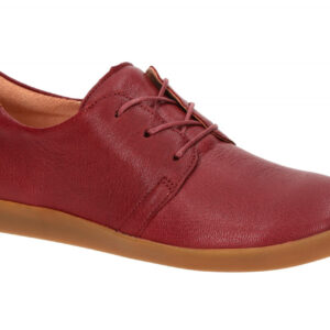 Think 947 Damen Halbschuhe rot/rosso bequem mit pflanzlich gegerbtem Leder