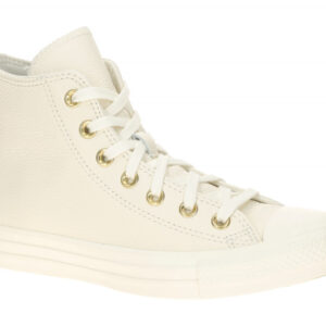 Converse A12760C CTAS Hi Leder Da Damen Sneaker Wei? Egret Gold Memory Foam